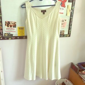 Business Casual White Dress